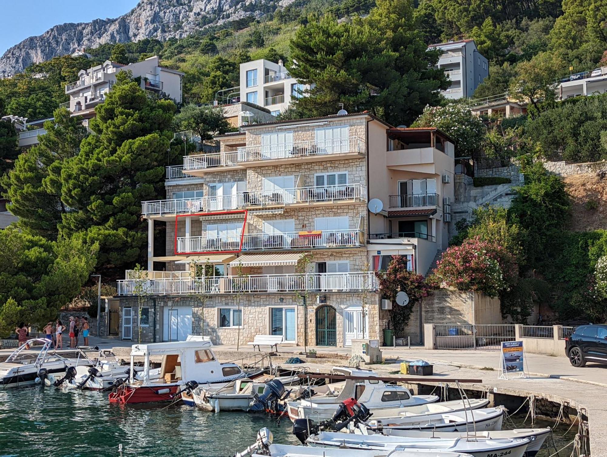 Apartments Stomarica Брела Экстерьер фото
