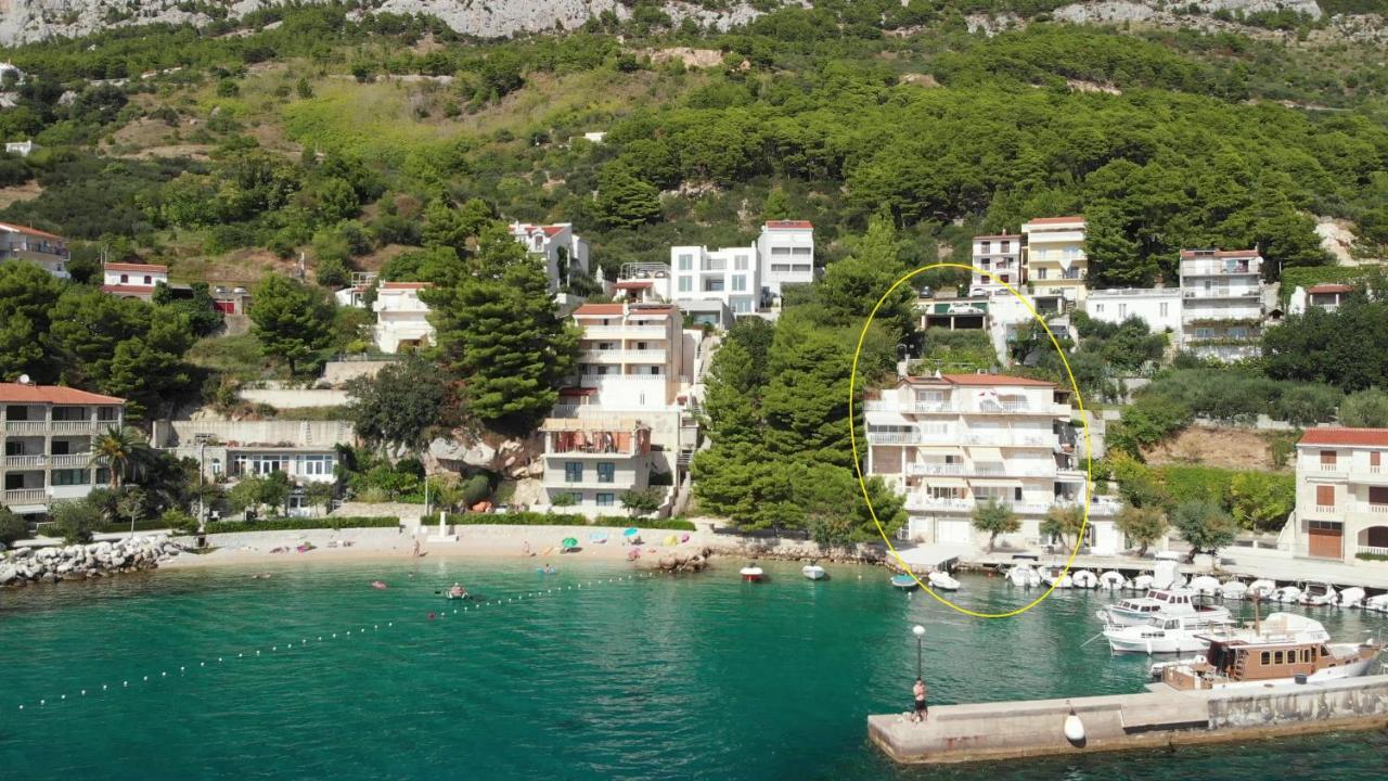 Apartments Stomarica Брела Экстерьер фото